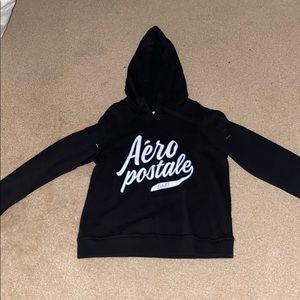 aeropostale black and blue sweatshirt